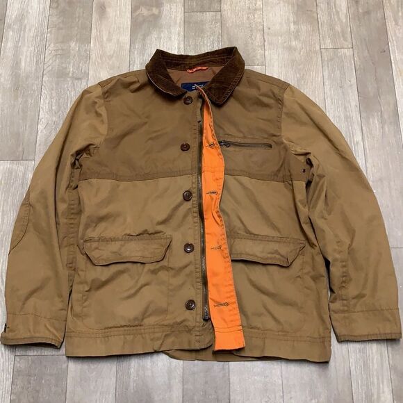 Mens American Eagle Barn Utility Corduroy Lined Jacket - Picture 3 of 9